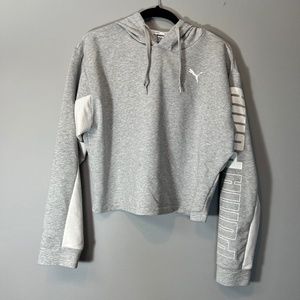 -Puma- Women's Hooded Cropped Sweatshirt